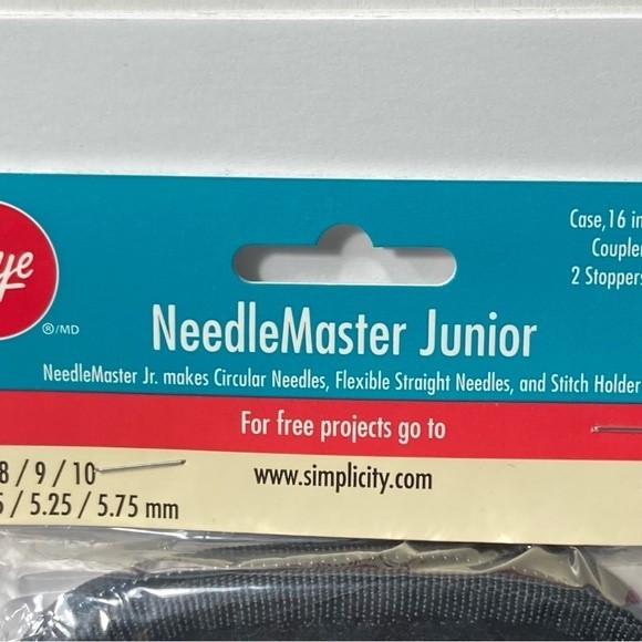 Boye Needle Master Junior Circular Knitting Needle Kit for Beginners 16pc - Picture 3 of 16